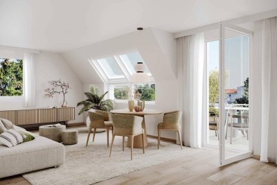 Exklusive 4-Zimmer-Dachgeschosswohnung mit toller Terrasse