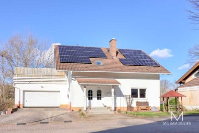 MG -Wallhalben: Einfamilienhaus mit Einliegerwohnung und Gartengrundstück