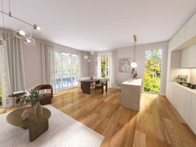 Neubauprojekt "Sieben Lerchen"- Urbanes Maisonettewohnung mit Gartenfeeling in Essen Stadtwald