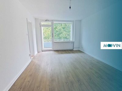 Renovierte 3-Zimmer-Wohnung mit BALKON, EBK und TAGESLICHTBAD