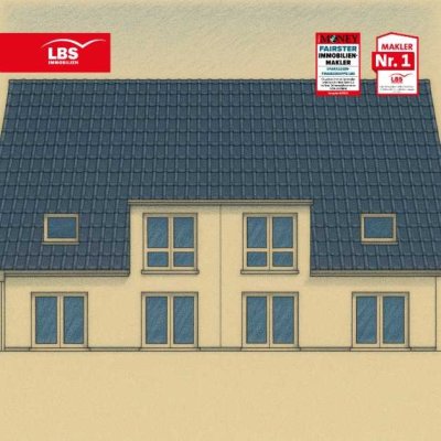 Energieeffizient leben: KfW-40 Reihenendhaus mit Garten & Stellplätzen