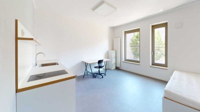 Kompaktes Studentenapartment im Studio 152 – voll möbliert