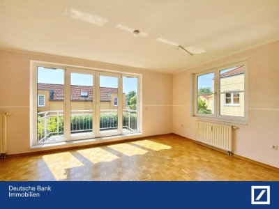 Sonnige 3-Zimmer-Wohnung mit West-Balkon + Stellplatz in Bernau