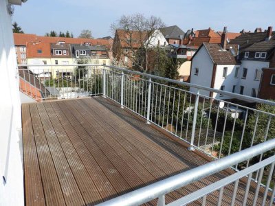 Helle Endetagen-Wohnung mit großem Balkon nahe Bahnhof und Altstadt!