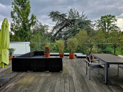 Moderne Maisonettewohnung mit 205 m² Wohnfläche und Sonnendeck – Nähe ISR und Kaiserswerth