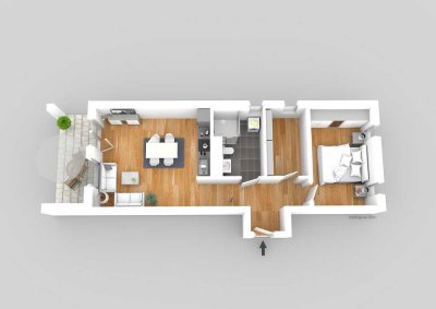 Schöne 2-Zimmer Neubauwohnung