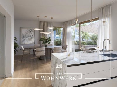 FREIRAUM³ – Penthouse: Exklusives Wohnerlebnis über den Dächern – 3 Schlafzimmer &amp; 124 m² Panorama-Terrasse