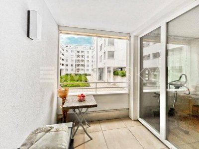Stellplatz und Loggia - Top geschnitten und modern!