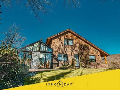 NEU: Attraktives Einfamilienhaus in Herzlake mit freiem Blick in die Natur!