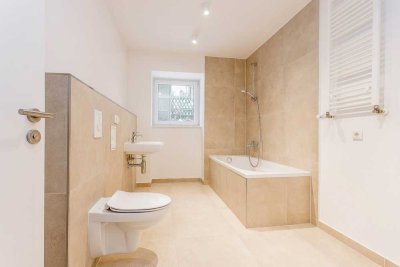 Malerische Wohnlage dicht Treptower Park: Erstbezug/Neubau mit Gartenanteil und tollem Grundriss!