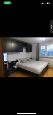 Helle, vollständig möblierte 2-Zimmer-Wohnung mit Balkon in Stuttgart-Möhringen