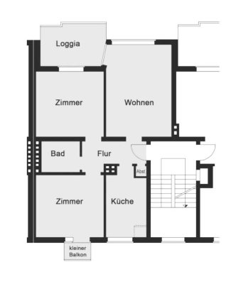 Erstbezug nach Sanierung: stilvolle 3-Zimmer-Wohnung mit Balkon in Hannover