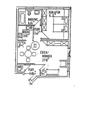 Licht durchflutete Wohnung zu verkaufen