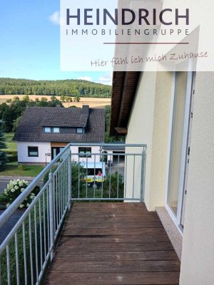 Wohnen im Grünen - 
Dachgeschoss Wohnung mit Balkon in Bad Emstal