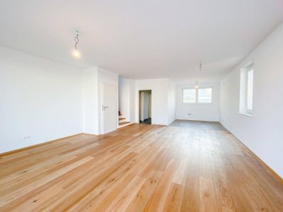119 m2 Wohnfläche, 4 Zimmer, Doppelhaushälfte mit 93 m2 Garten in Mitterndorf, in ruhiger Wohnhausanlage!