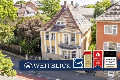 WEITBLICK: Elegantes Zuhause in historischer Stadtvilla!
