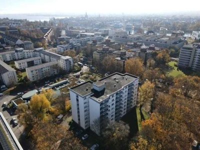KN-Petershausen: 3-Zimmer ETW mit Fernsicht, Balkon und Außenstellplatz - kurzfristig frei