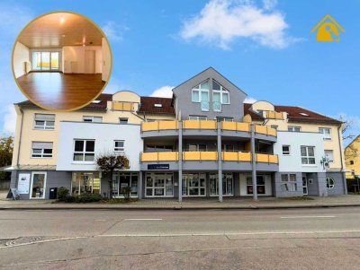 Moderne 2-Zimmer-Wohnung in zentralem Wohn- und Geschäftshaus