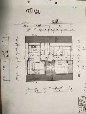 Ansprechende 3-Zimmer-Dachgeschosswohnung mit Dach-Terrasse in Bad Mergentheim