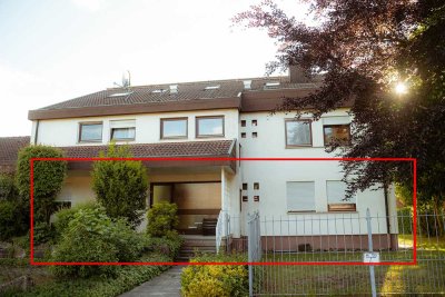 Wintergarten & Gartenparadies: Stilvolle 3-Zimmer-Wohnung mit 135 qm in Waldenburg