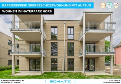 Barrierefreie 3-Zi Obergeschosswohnung im Naturpark mit Aufzug