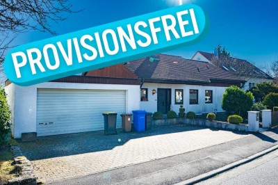 PROVISIONSFREI - Familientraum mit Gartenparadies und Ausbaureserve in Unterpleichfeld