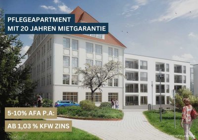 Pflegeapartment als Kapitalanlage | 20 Jahre Mietgarantie!