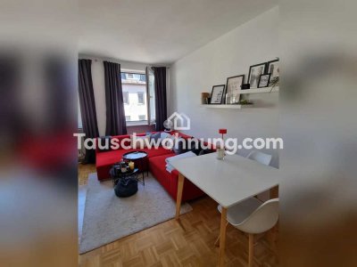 Tauschwohnung: Biete 1-Zimmer Whg sehr hell mit sep. Küche in der Türkenstr
