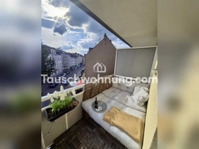 Tauschwohnung: Schöne helle 1-Zimmerwohnung gegen größer