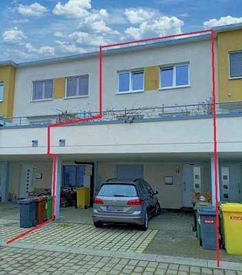 KFW 70 Reihenmittelhaus mit Garten, Doppel-Carport und Südterrasse