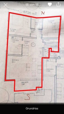 Gemütliche 3 Zimmer Wohnung ruhig und innenstadtnahe
