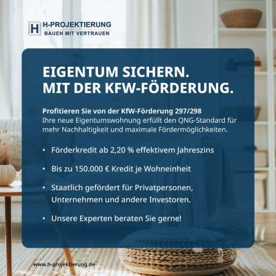 Sichere Kapitalanlage in Kiel: 20 €/m² Mietgarantie vom Bauträger – mit QNG