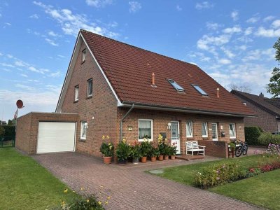 Ihr neues Zuhause wartet – charmante Doppelhaushälfte mit Garten in Rhauderfehn!
