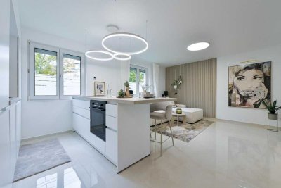 Stilvolle und neu renovierte 3-Zim.-Wohnung in HN-City mit Einzelgarage - PROVISIONSFREI