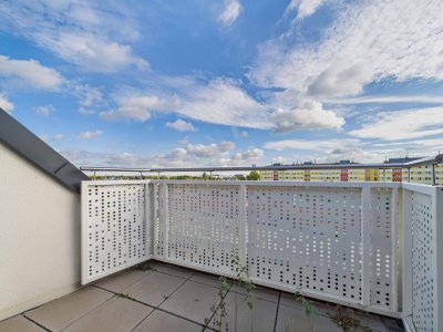 1. Monat mietfrei: Geräumige, vollmöblierte 3-Zimmerwohnung mit Terrasse und Klimaanlage nahe Floridsdorf Bahnhof