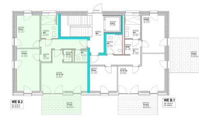 Moderne 3-Zimmer-Erdgeschosswohnung mit Terrasse in Minden – Erstbezug ab 01.12.2025