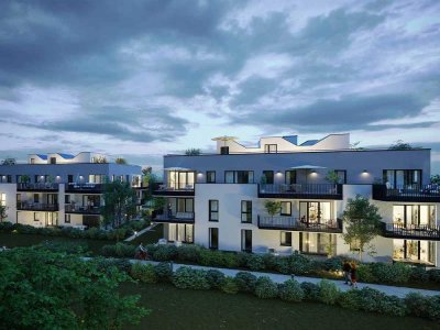 Geräumiges Wohnen – 4-Zimmer-Neubau mit bodentiefen Fenstern in München-Aubing