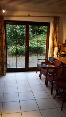 Möblierte 2-Zimmer-Terrassenwohnung für Wochenendpendler
