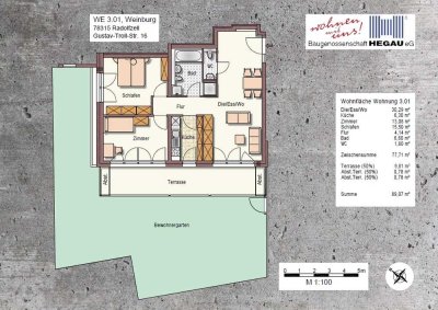 3-Zimmer Radolfzell "Weinburg"