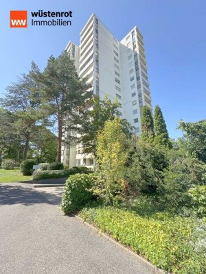 Stuttgart-Fellbach: 2-Zimmer-Wohnung mit spektakulärem Fernblick und Tiefgaragenstellplatz
