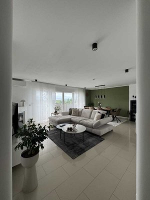 Gehobene 4,5-Zimmer-Wohnung, Balkon in Südausrichtung und moderner Ausstattung im Penthouse-Flair