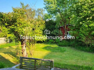 Tauschwohnung: 3, 5 Zimmer Wohnung mit Garten in Tonndorf