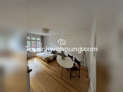Tauschwohnung: Helle Zweieinhalb-Zimmer-Wohnung am Eppendorfer Baum