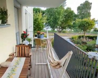 Logenplatz am Bodensee: 2-Raum-Wohnung mit Balkon und EBK