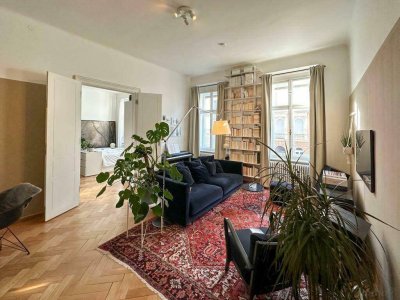 Bestlage nähe Augartenpark, ERSTBEZUG nach Sanierung ,**RARITÄT** 3 ZI + Küche Altbauwohnung, legant ausgestattet - 2 Balkone*, Förderung**