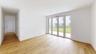 marena - Wohnen in Krems: 3-Zimmer-Wohnung mit großer Süd-Terrasse und Eigengarten