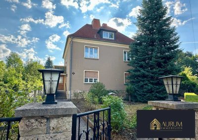 freistehende Ein-/Zweifamilienhaus im Herzen von Pößneck