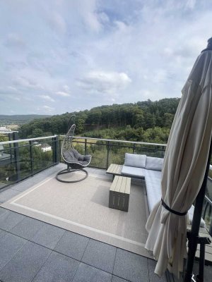 2-Zimmer-Neubau-Penthousewohnung mit Südbalkon