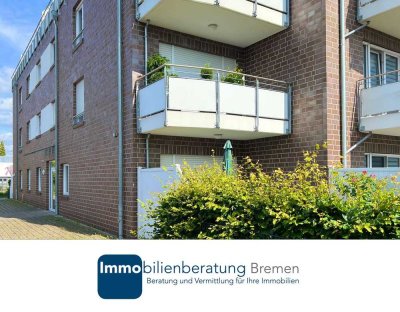 Vermietete moderne 2-Zimmer-Wohnung mit Balkon und Stellplatz in zentraler Lage von Syke