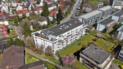 Gemütliche 1-Zimmer-Wohnung mit Süd-Loggia und Doppelparker-Stellplatz in Konstanz-Allmannsdorf